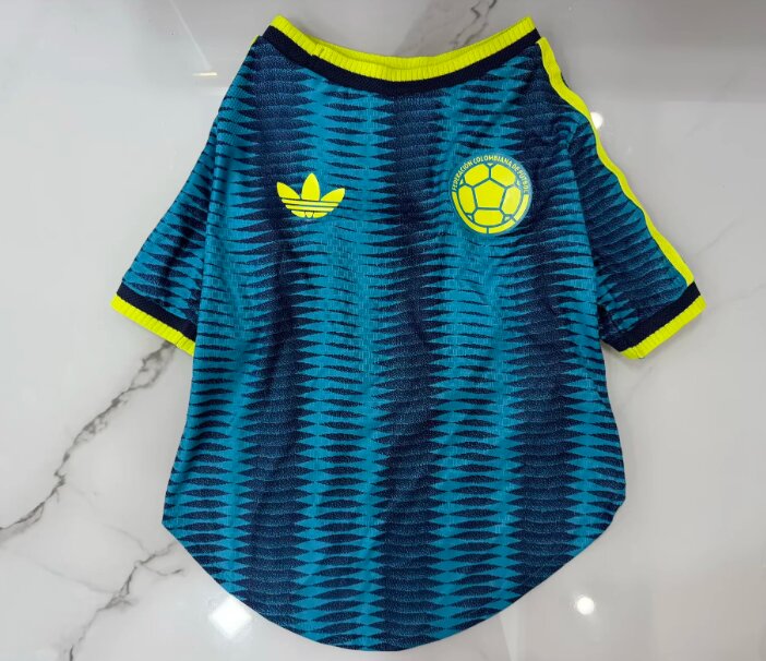 Colombia 2026 World Cup Away Pet Jersey